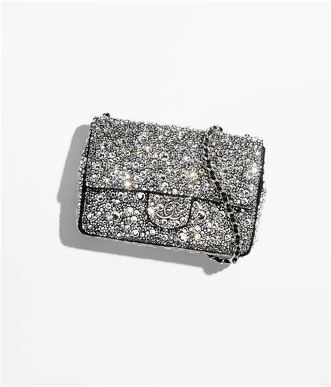 chanel evening bag silver|Chanel evening bag 2020.